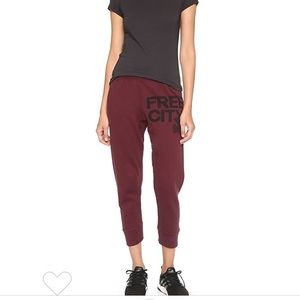 Medium Freecity sweatpants - new w/o tags
